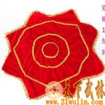 运动秧歌/快板 舞蹈二人转舞蹈手绢 专业手绢花 加厚绒布大号